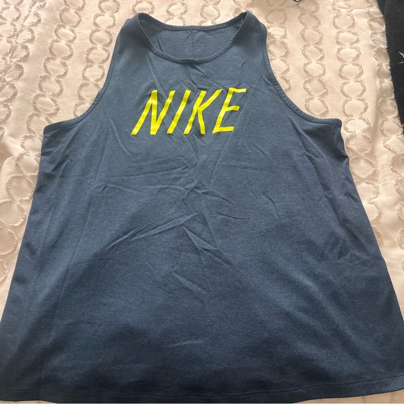 Nike tank top. Size M. Color blue. - Picture 1 of 2